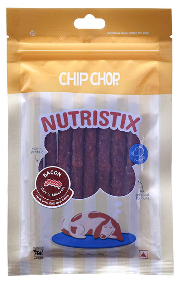 Chip Chops : Nutristix Bacon Flavour Dog Treats